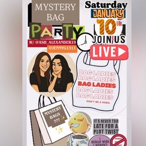 Live Show Listing to Party w/ The Bag Ladies🛍️